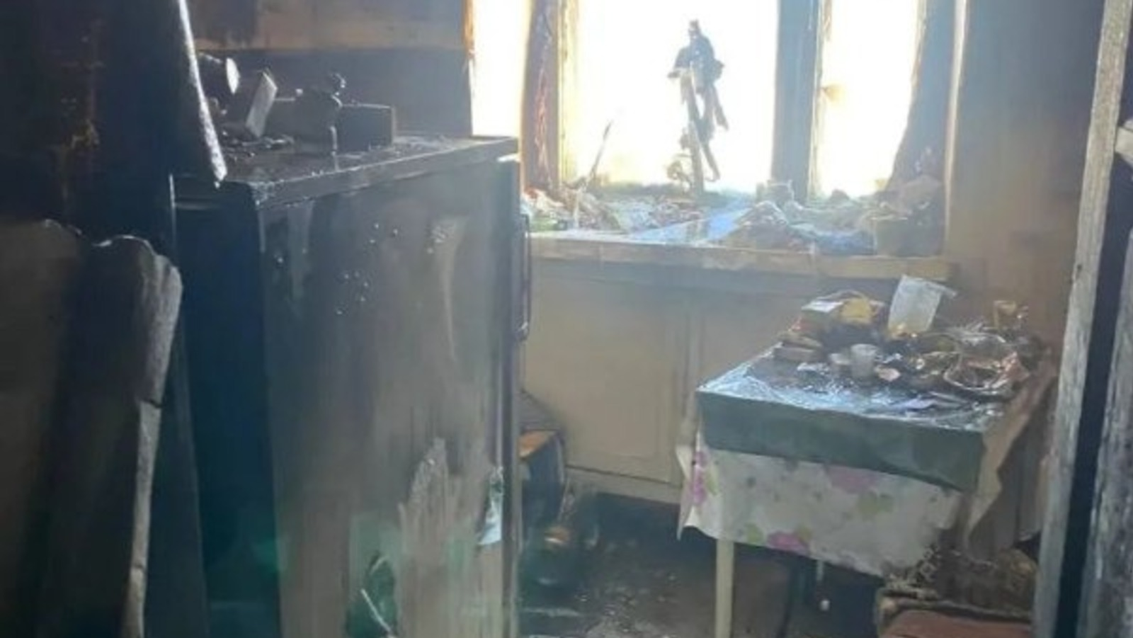 Янғын сыҡҡанда йыуыныу бүлмәһендә була