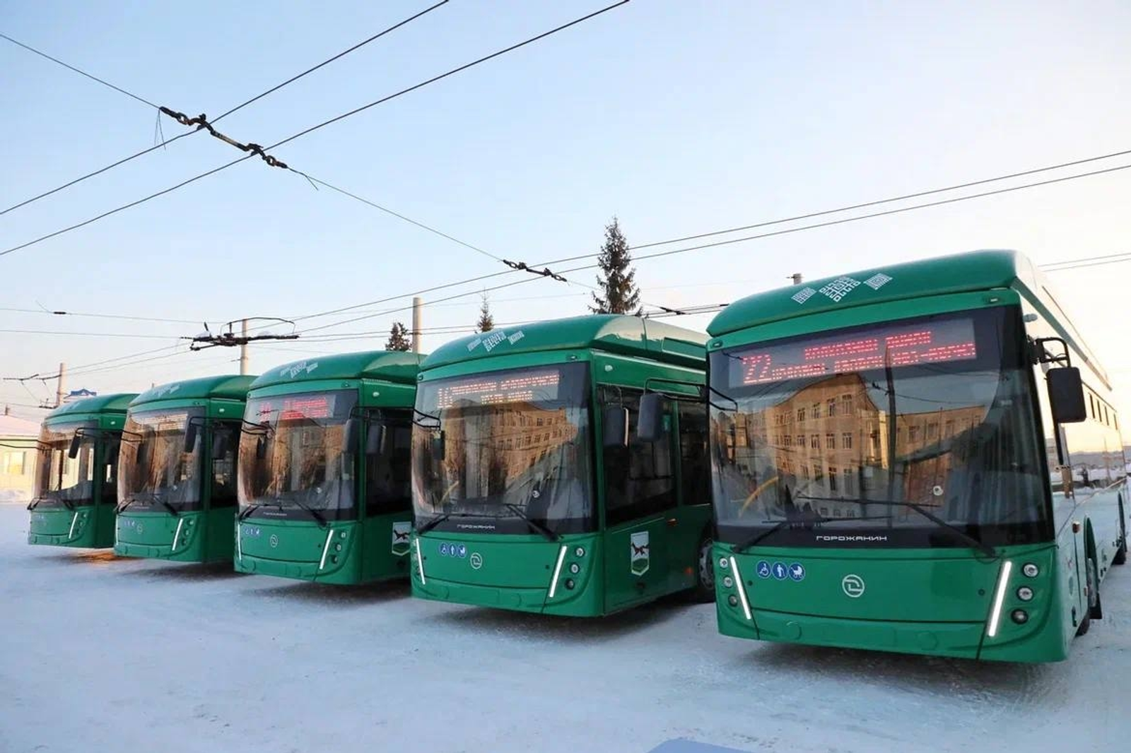 Өфө буйлап биш яңы троллейбус йөрөйәсәк