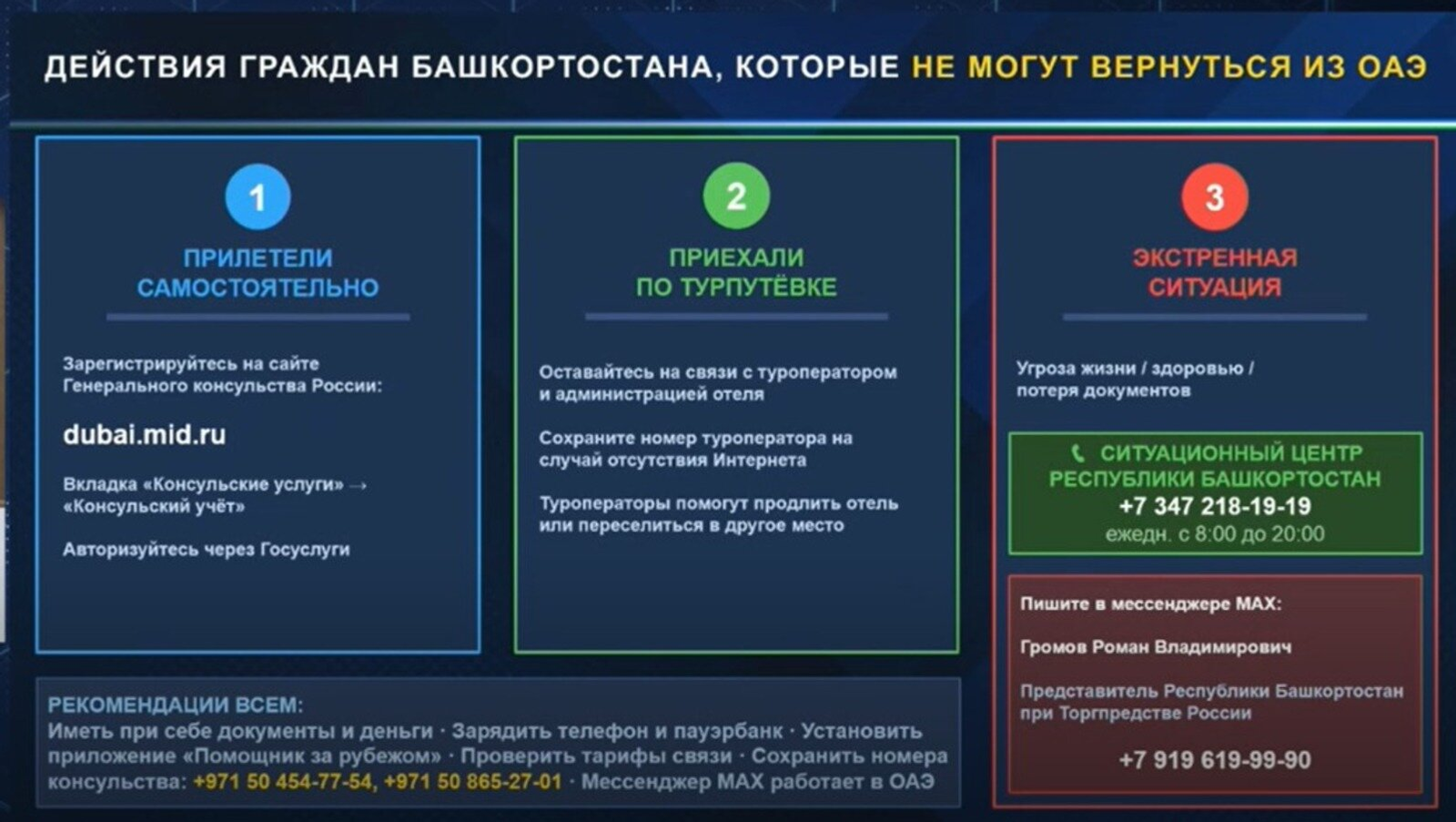 "Ватандаштарыбыҙға ярҙам итәсәкбеҙ"