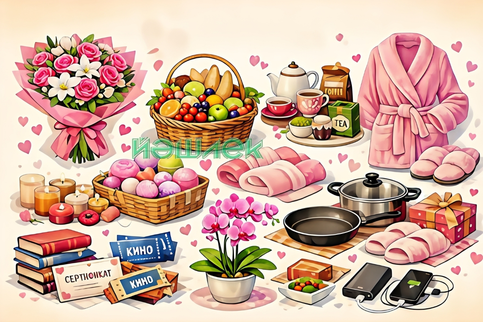 Ҡатын-ҡыҙға 8 мартҡа нимә бүләк итергә?