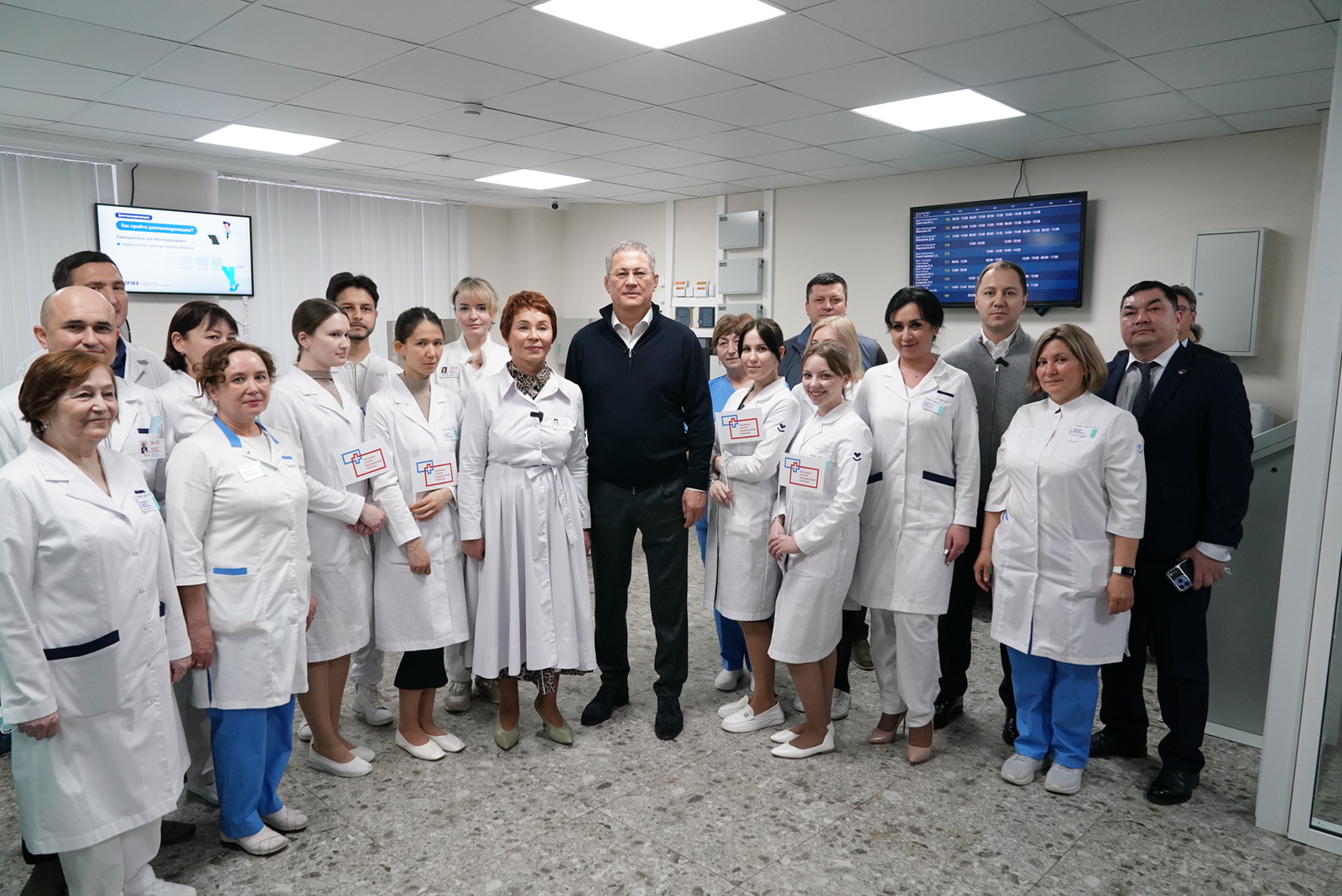 Өфөлә КБСМП поликлиникаһы яңыртылды