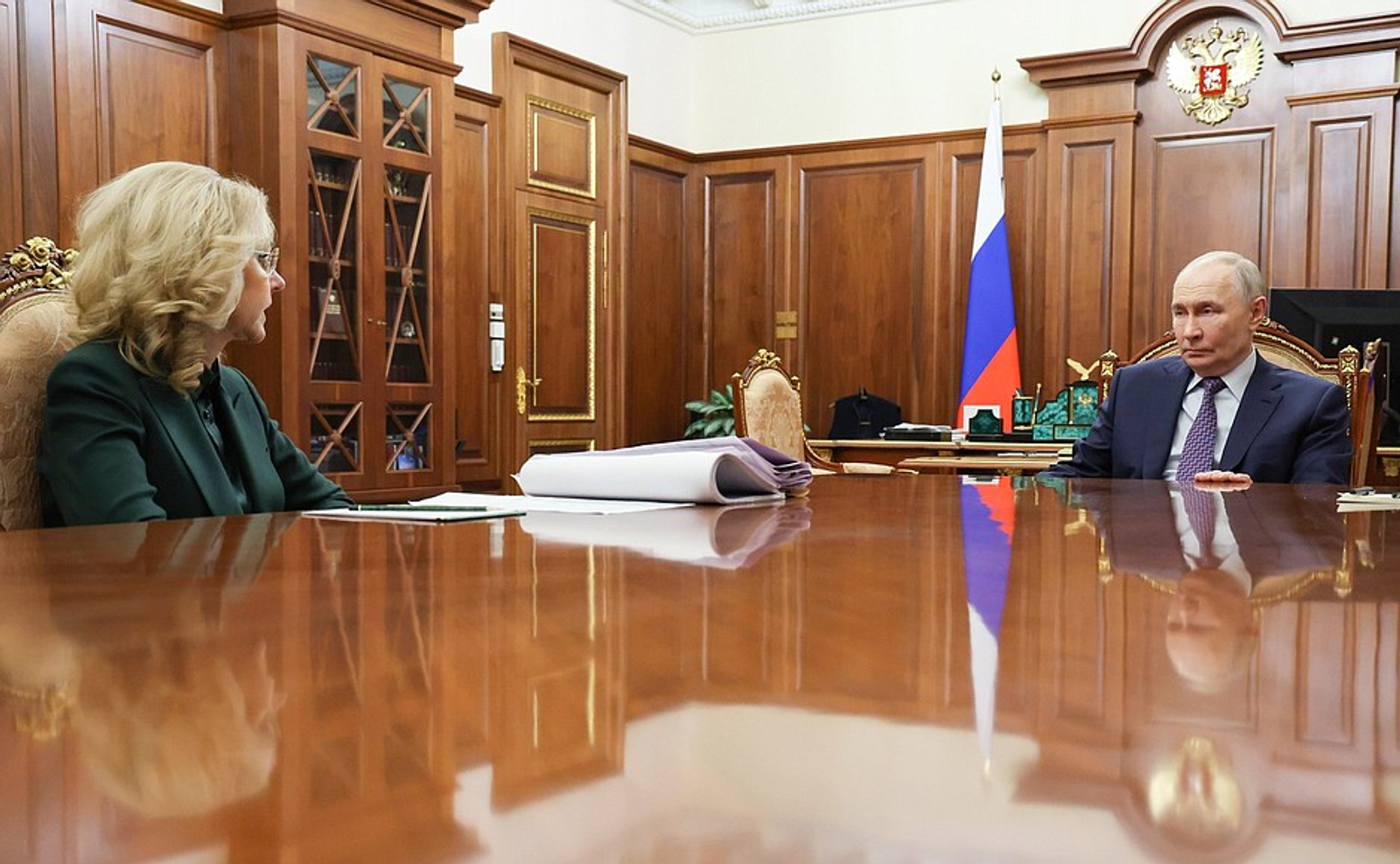 РФ Президенты Татьяна Голикова менән осрашты