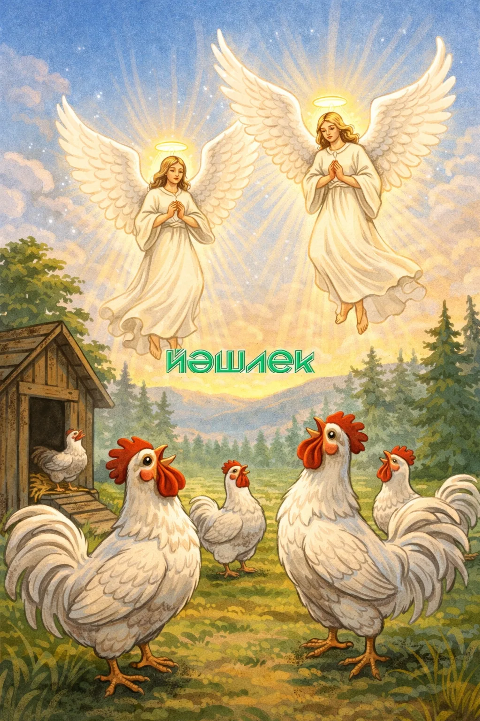 Әтәстәр фәрештәләрҙе күрәме? Ә эттәр?