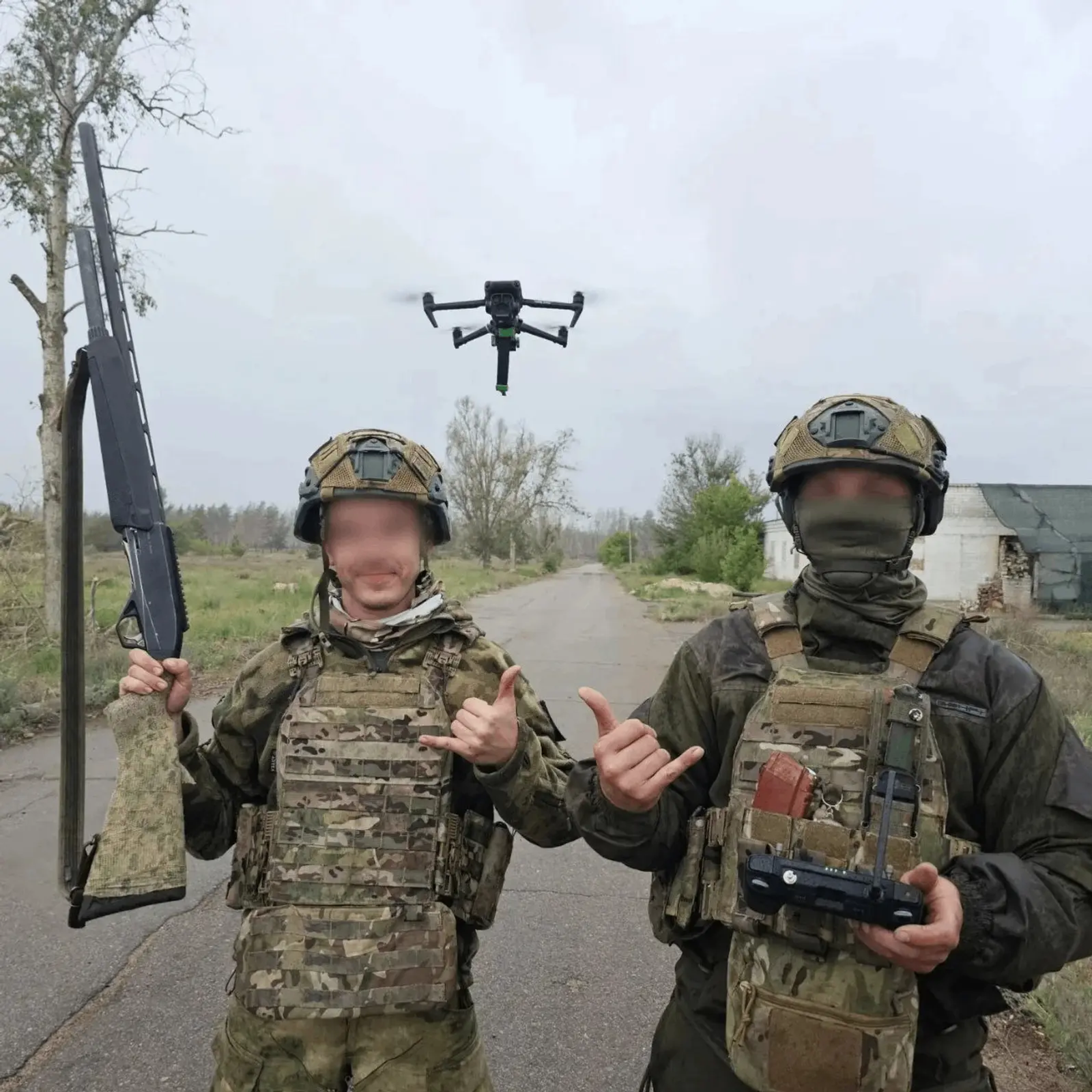 «Яҡындарымдың доғалары ярҙам итә», – ти  БПЛА операторы.