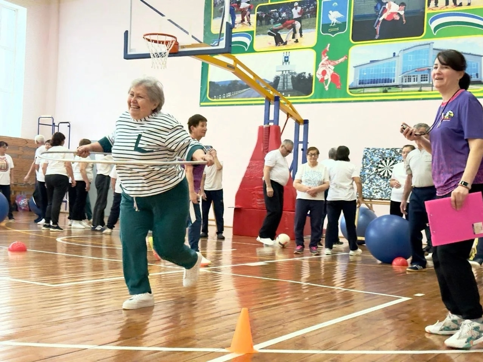 Өлкәндәр спортты бик ярата