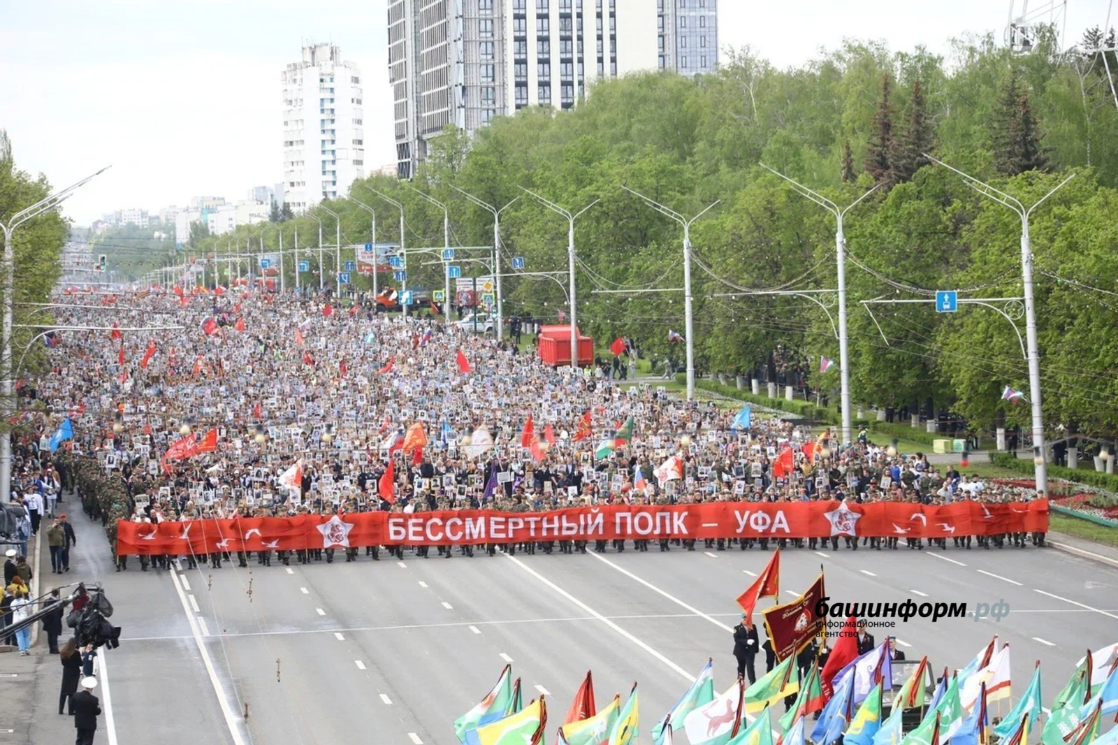 "Үлемһеҙ полк"та 510 мең кеше ҡатнашты