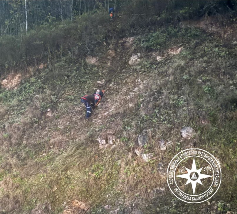 Турист ҡаянан осҡан